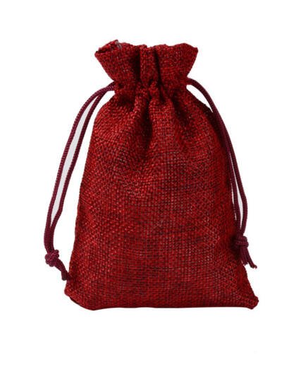 Manufacturers Wholesale Drawstring Linen Bag Mini Rope Linen Jewelry Packaging Gift Bag Bundle Mouth Small Cloth Bag