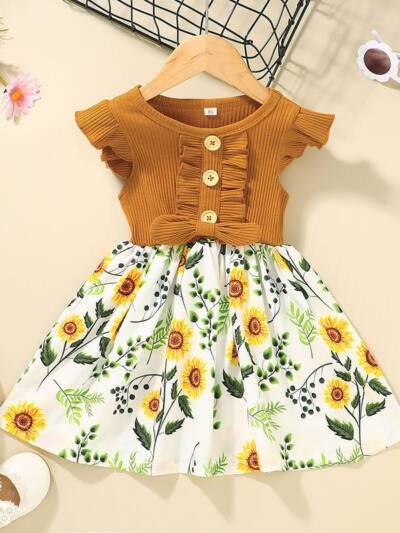 Toddler Kids Baby Girls Clothes Summer Girls Dress