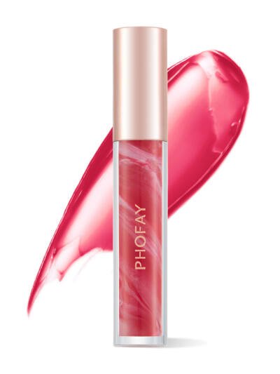 PHOFAY Rose Blooming Hydrating Lip Gloss