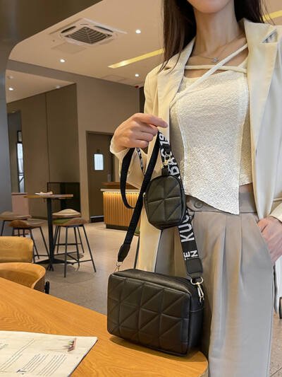 New Two-piece Set Women's All-match Messenger Bag