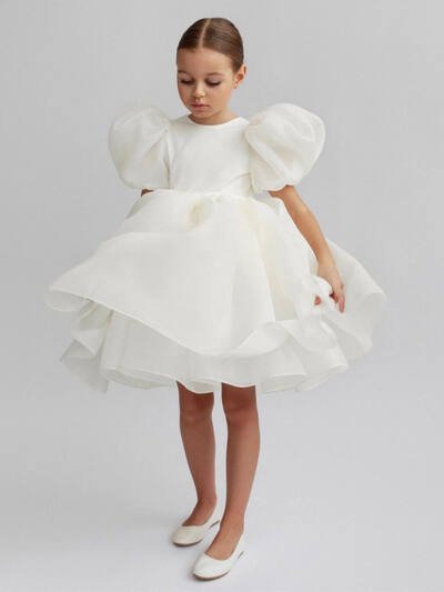 Children's Model Catwalk Birthday Host Piano Dress