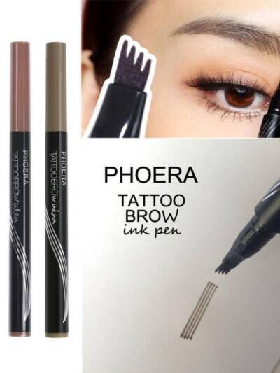 New Long Lasting Ultra-Fine Four-Comb Eyebrow Pencil