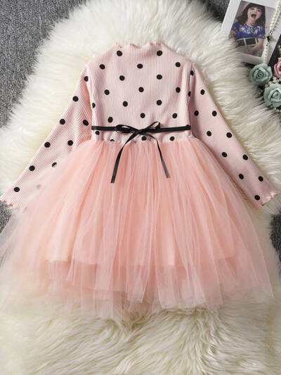 Baby Girls Spring Winter Long Sleeve Tutu Lace Dresses Infantil Newborn 1st Birthday Party Clothes Christening Gown Casual Wear