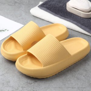 Home Slippers Couples Feel Cool Stepping On Excrement