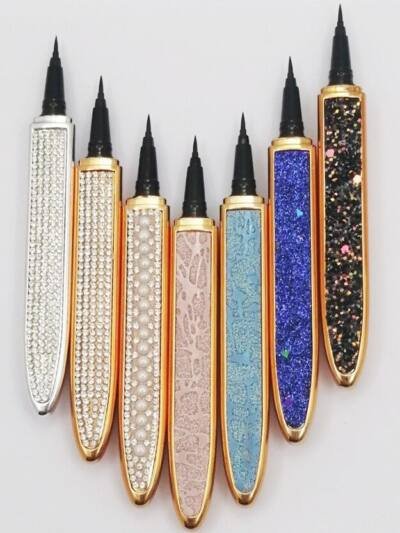 False Eyelashes Self-adhesive Eyeliner Multicolor