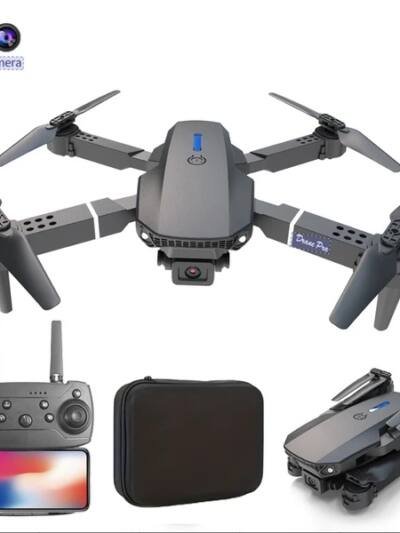 Drone Pro Foldable Dual-Camera Drone With Remote Controller & Carrying Case | HD FPV Quadcopter For Adults & Teens