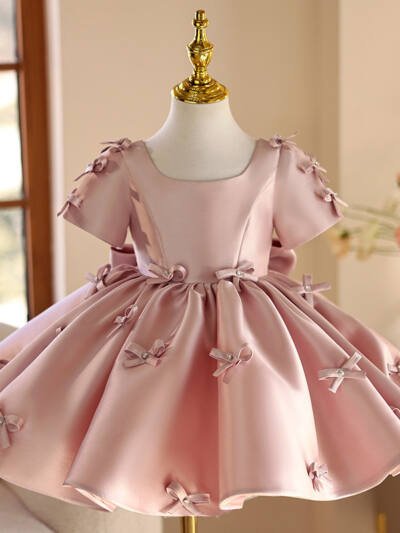 Little Girl Birthday Full-year Evening Dress