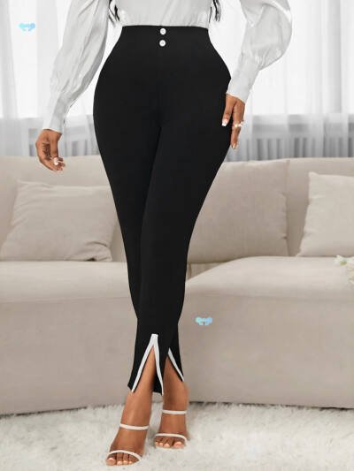 European And American Elegant Commuting Slim-fit Pants