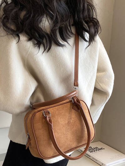 Fashion Special-interest Handbag Women's Crossbody Suede