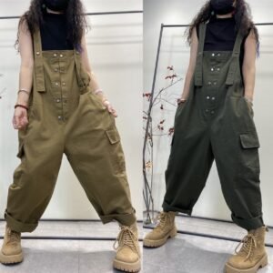 Plus-size Casual Pants Elegant Slimming Solid Color Minimalist Design
