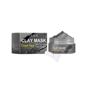 OUHOE Dead Sea Mud Cleansing Mask Gently Cleans And Removes Blackheads, Brightening And Smoothing Skin, Controls Oil And Moisturizes Without Tightness