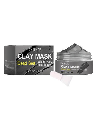 OUHOE Dead Sea Mud Cleansing Mask Gently Cleans And Removes Blackheads, Brightening And Smoothing Skin, Controls Oil And Moisturizes Without Tightness