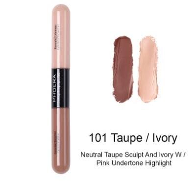 Double Heads Are Suitable For Any Skin Type Natural Color Brightening Liquid Concealer