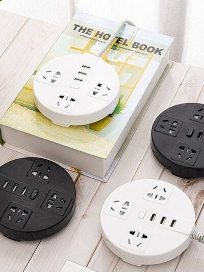Household Multi-function Socket Usb With Cable