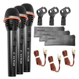5Core Microphone Dynamic Mic Karaoke Singing Studio XLR Mics Handheld Microfono