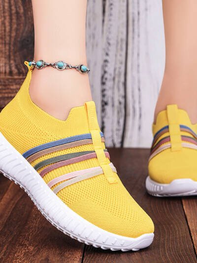 Women's Casual Shoes Breathable Mesh Surface Plus Size Soft Bottom Pumps