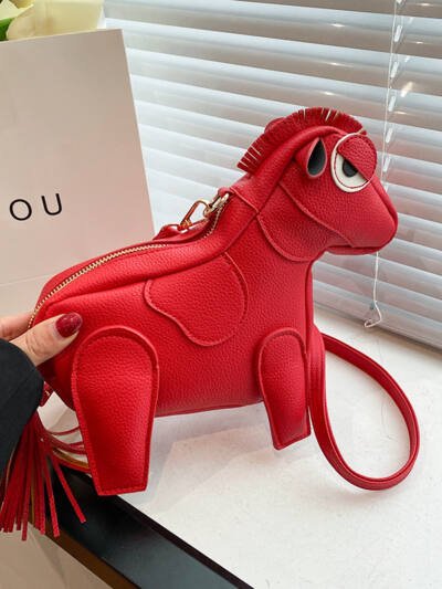 Creative Doll Single Shoulder Crossbody Niche Phone Small Square Bag