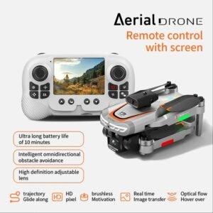 Smart Flight Aerial Photography X2 Drone | Dual Cameras, Brushless Motors, Stable Optical Flow Hovering, Dazzling Lights, Easy Operation, Easy For Beginners, Perfect As A Holiday Gift