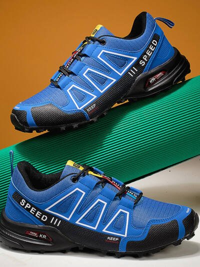 Summer Hiking Shoes Outdoor Shoes Men's Super Lightweight Breathable Shock Absorption Off-road Trekking Shoes