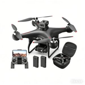 S116 Drone | Electrically Adjustable Dual Cameras, Optical Flow Positioning, Brushless Motors, Wi-Fi Connectivity, PVC Material, Lithium Polymer Battery, 10-12 Minute Flight Time, 3937.01inch Control