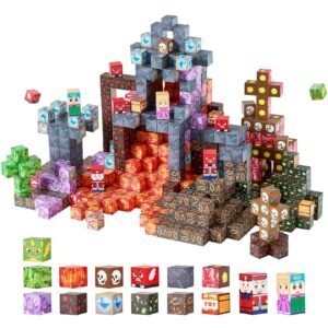 Magnetic Blocks 150 PCS Dark Castle Set STEM Montessori Sensory Toys