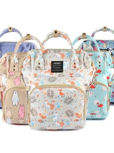 Diaper Bag Backpack For Moms Waterproof