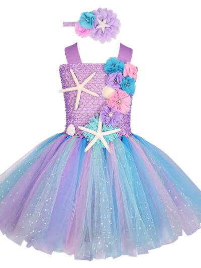 Princess Dress With Hair Band Dress
