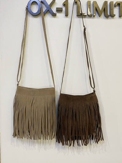 Artistic Tassel Simple And Popular Shoulder Bag