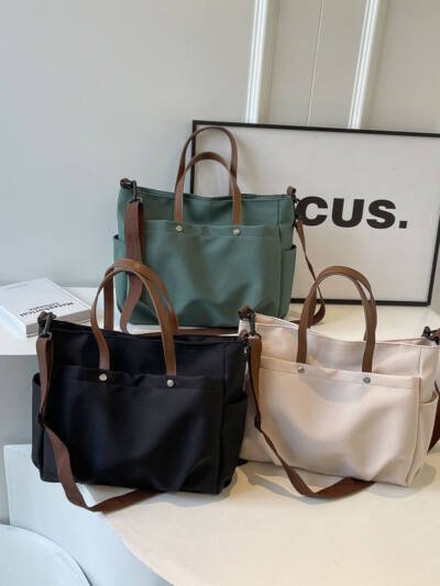 Fashion Casual Simple Shoulder Bag Large Capacity