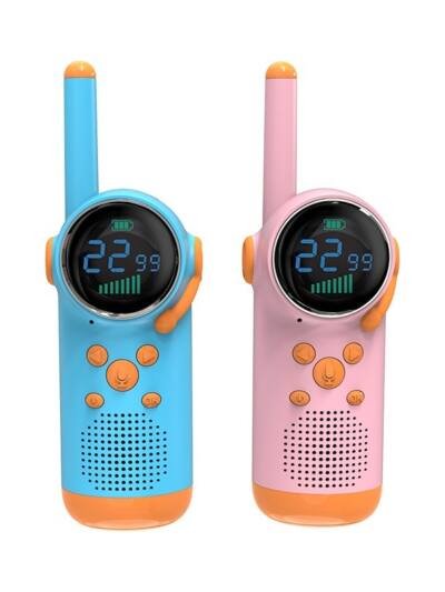 Blue And Pink Walkie-talkies - Two Packs