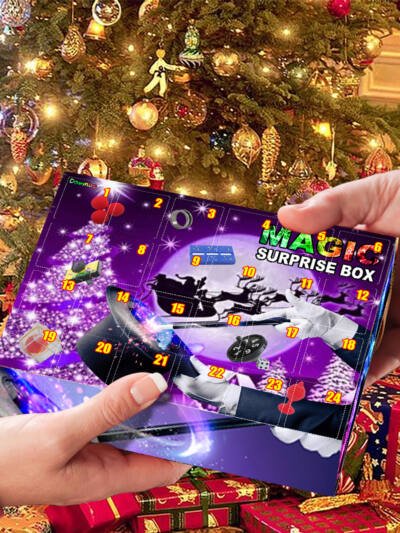 Magic Decompression Blind Box Christmas Spirit Gift Magic Props Blind Box Magic Toys Blind Box