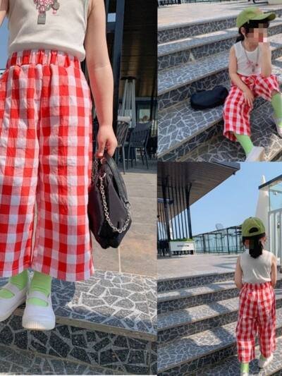 Mosquito Repelling Pants Children Fashionable Casual Pants Baby Girl Fashionable Trousers