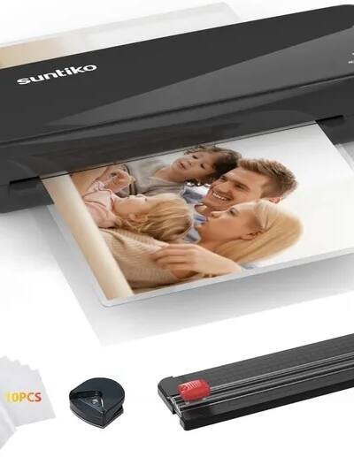 Versatile Laminator Machine,It Has Quick Warm Up, Fast Laminating Documentation And Photos, Increases Their Long Term Color Preservation. Suitable For Family, Office And School A4/A5/A6 Size