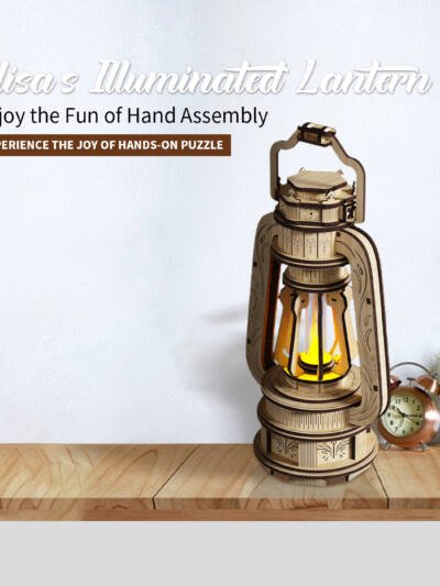 Home Fashion Simple Alisa's Illuminated Lantern Puzzle Toys