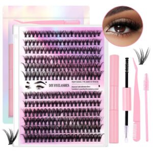 12 Rows Of 30D Plus 40D Clusters Of 240 Segmented Lashes Set