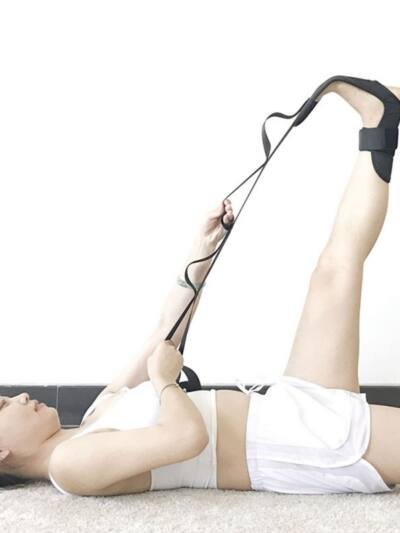 Yoga Ligament Stretching Belt Foot Drop Stroke Hemiplegia Rehabilitation Strap Leg Training Foot Ankle Joint Correction Braces