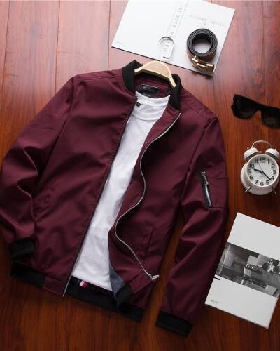 Jacket Casual Jacket Men's Baseball Uniform Youth Trend