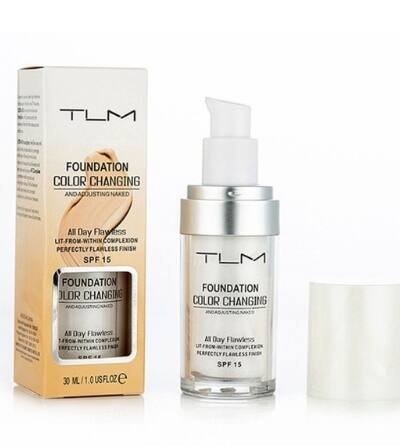 Temperature Liquid Foundation Concealer Portable Natural Color  Makeup Foundation BB Concealer