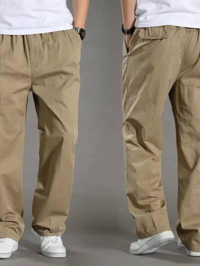 Men's Tide Brand Casual Spring And Summer Overalls
