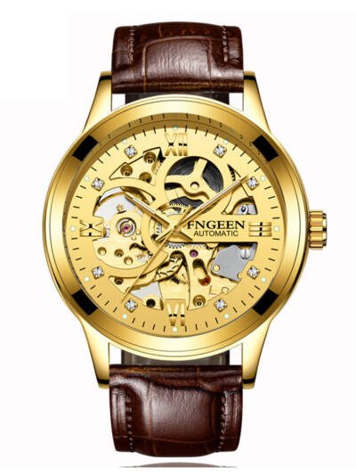 Fashion Luxury Luminous Waterproof Steel Band Mechanical Watch