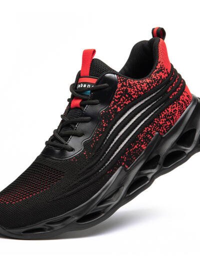 Men Work Safety Shoes Anti-Puncture Working Sneakers Male Indestructible Work Shoes Men Boots Lightweight Men Shoes Safety Boots