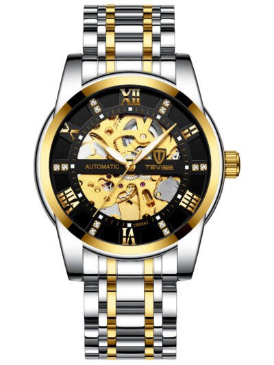 Men''s Fashion Watch Fashion Automatic Mechanical Watch Hollow Watch Watch Waterproof Men''s Watch
