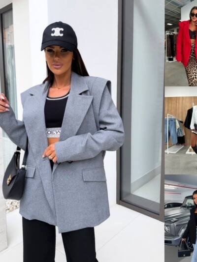 Solid Color Fashion Casual Small Suit Coat For Women