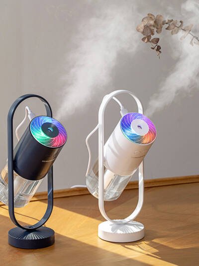 Magic Shadow USB Air Humidifier For Home With Projection Night Lights Ultrasonic Car Mist Maker Mini Office Air Purifier