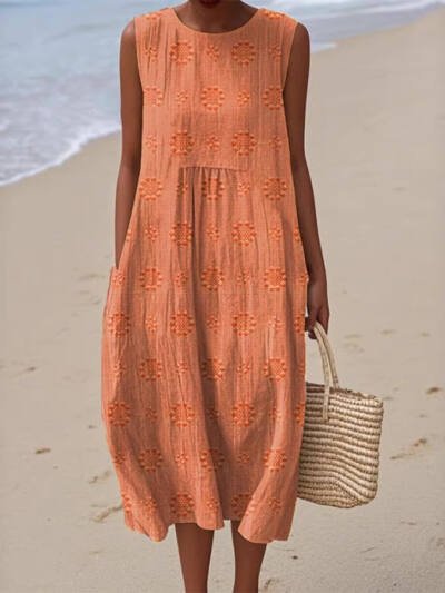 Women's Fashionable Loose All-match 3D Printing Dress