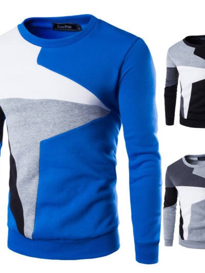 Sweaters Men New Fashion Printed Casual O-Neck Slim Cotton Knitted Mens Sweaters Pullovers Men Brand Clothing