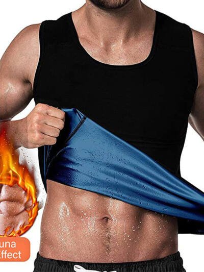 Men's And Women's Corset Violent Sweat Suit Belly Fitness Vest