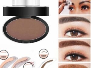 Eyebrow Powder Stamp Tint Stencil Kit Cosmetics Professional Makeup Waterproof Eye Brow Stamp Lift Eyebrow Enhancers Stencil Kit