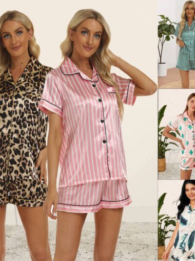 Household Clothing Pajama Set For Women