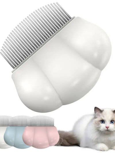 Dog Grooming Comb Comfortable Pet Small Lice Flea Combs Universal Shedding Brush Shell Comb Removes Tangles For Dogs Rabbit Pets Products